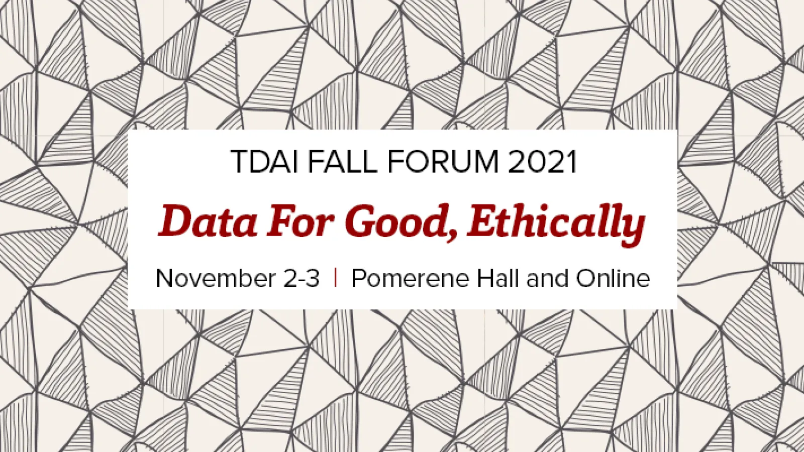 TDAI Fall Forum advertisement