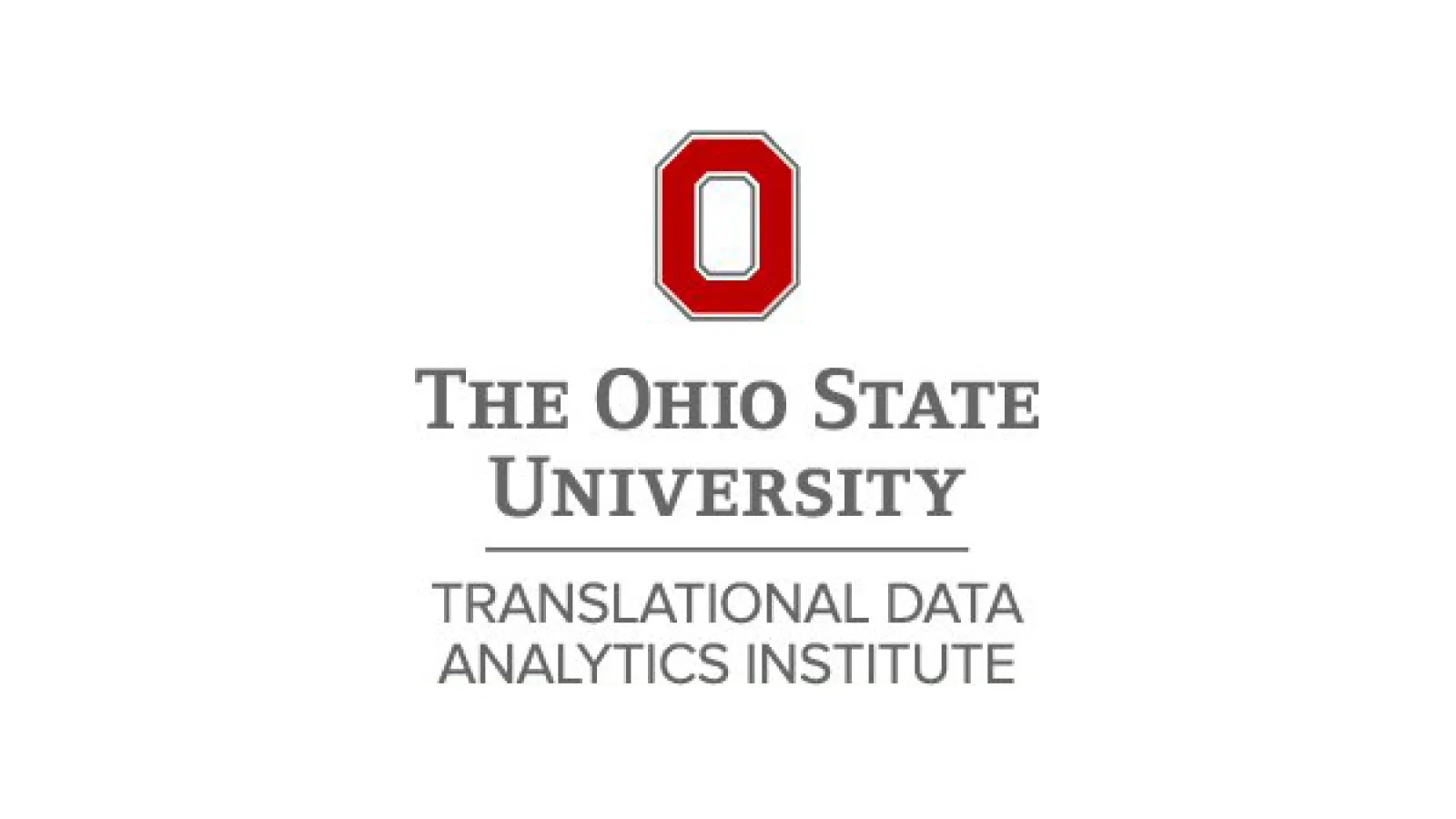 The Ohio State University Translational Data Analytics Institute Logo