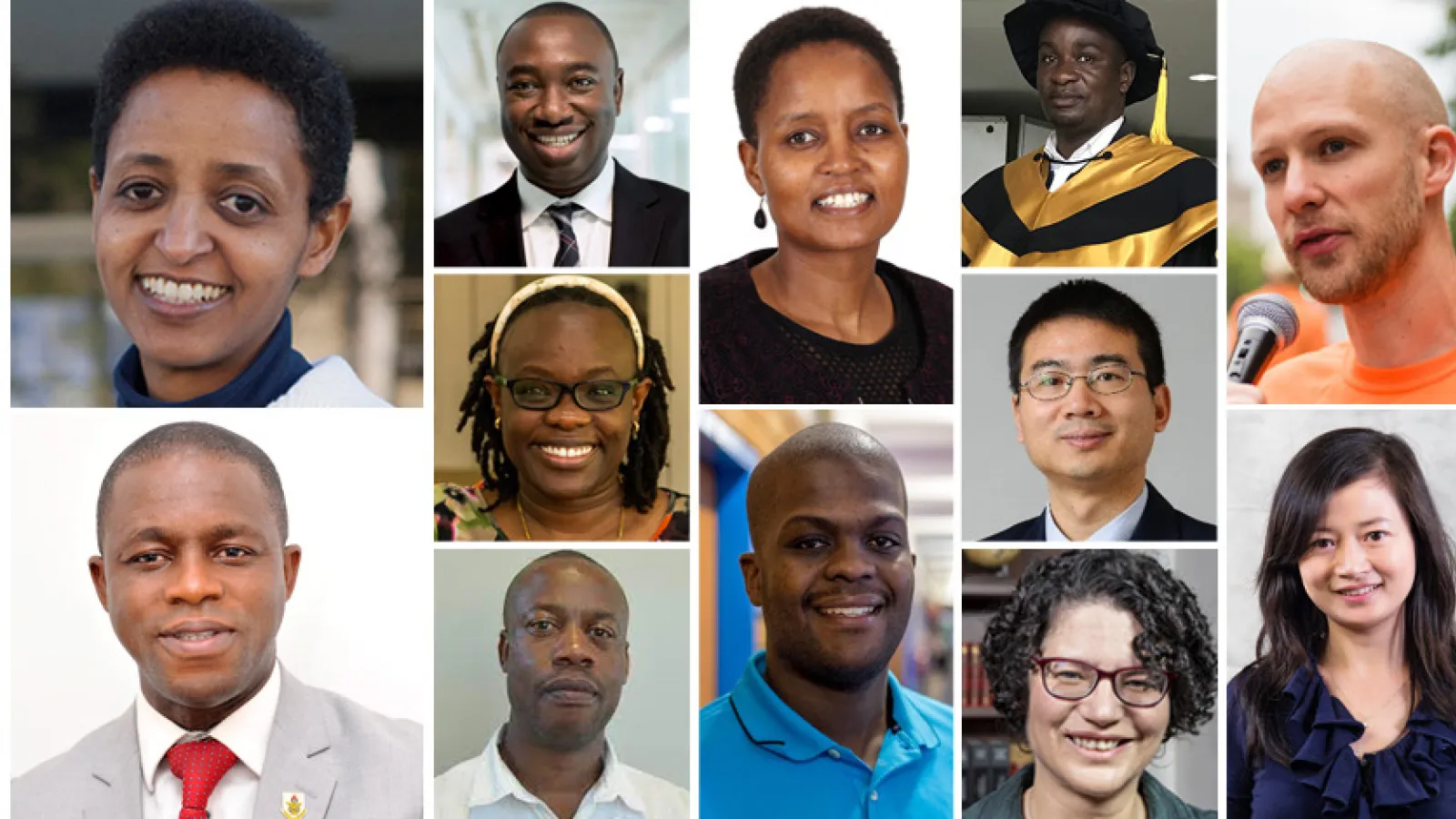 Headshots of symposium participants