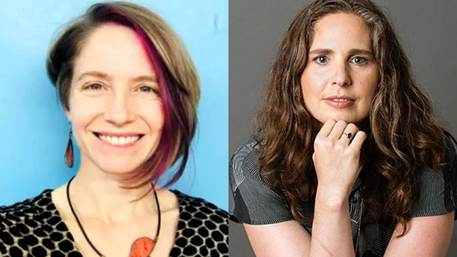 Headshots of Catherine D'Ignazio and Lauren Klein