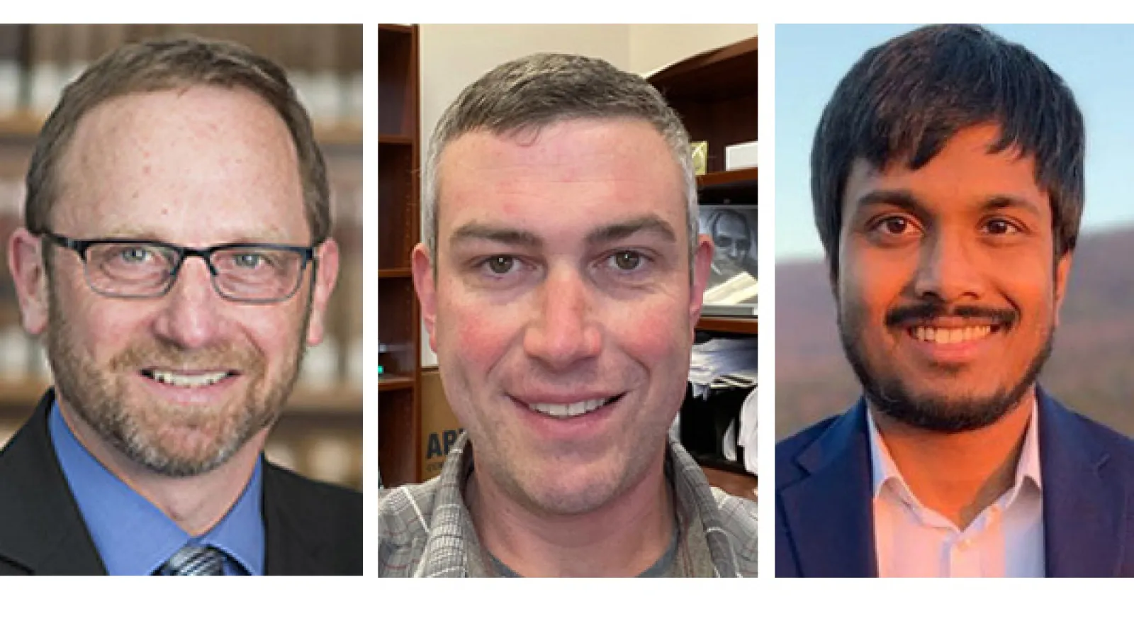 Accelerator Award winners Melamed, Paul, and Hirsch