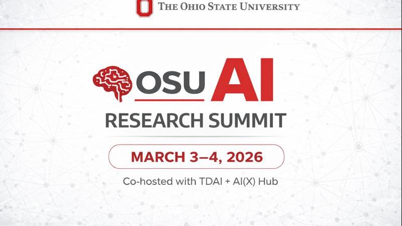 OSU AI Research Summit, March 3–4, 2026 at the Blackwell Inn and Pfahl Conference Center.