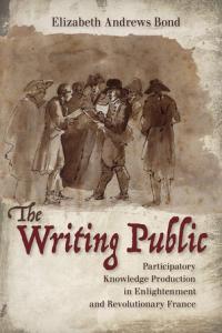 The front cover of the book "The Writing Public"