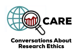 A logo for the Center for Ethics and Human Values speaker series
