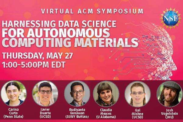 An advertising graphic for the 2021 Virtual ACM Symposium