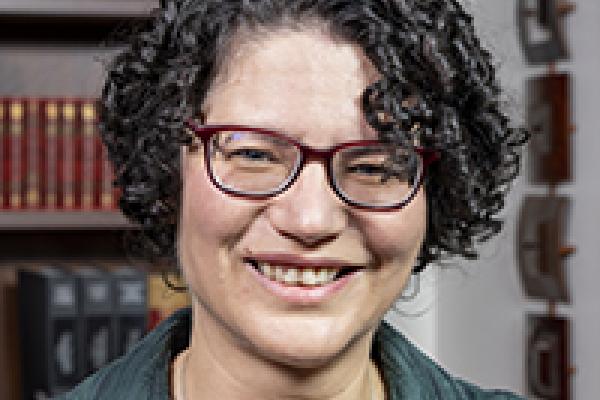 Tanya Berger-Wolf smiling at the camera