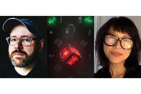 Headshots of Zach Blas and Pamela M. Lee