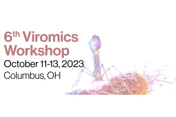 Title card: 6th Viromics Workshop, October 11-13, 2023, Columbus Ohio
