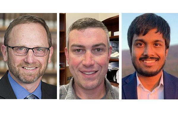 Accelerator Award winners Melamed, Paul, and Hirsch