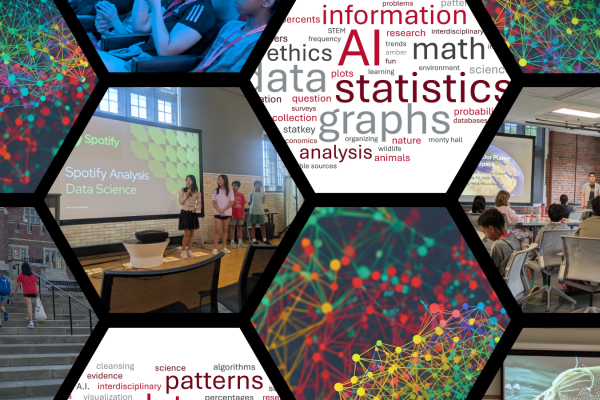 collage of students from data science camp